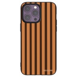 Fekete szilikon tok az alábbi mobiltelefonokra Apple iPhone 14 Pro Max - Caramel lines