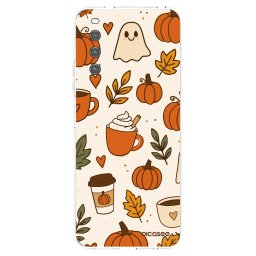 Átlátszó szilikon tok az alábbi mobiltelefonokra Sony Xperia 10 IV 5G - Fall vibes