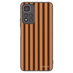 Fekete szilikon tok az alábbi mobiltelefonokra Xiaomi Redmi Note 11 Pro+ 5G - Caramel lines