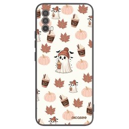Fekete szilikon tok az alábbi mobiltelefonokra Motorola Moto E40 - Pumpkin spice