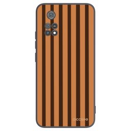 Fekete szilikon tok az alábbi mobiltelefonokra Xiaomi Poco M4 Pro - Caramel lines