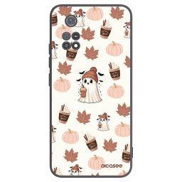 Fekete szilikon tok az alábbi mobiltelefonokra Xiaomi Poco M4 Pro - Pumpkin spice
