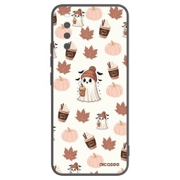 Fekete szilikon tok az alábbi mobiltelefonokra Sony Xperia 10 III - Pumpkin spice