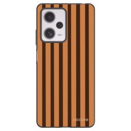 Fekete szilikon tok az alábbi mobiltelefonokra Xiaomi Redmi Note 12 Pro+ 5G - Caramel lines