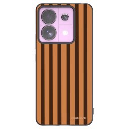 Fekete szilikon tok az alábbi mobiltelefonokra Xiaomi Redmi Note 13 Pro 5G - Caramel lines