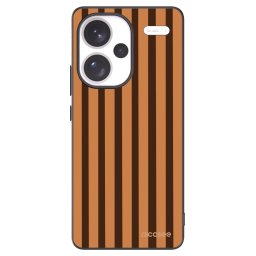 Fekete szilikon tok az alábbi mobiltelefonokra Xiaomi Redmi Note 13 Pro+ 5G - Caramel lines