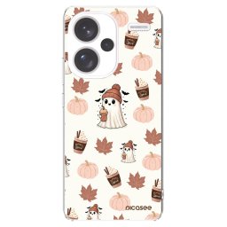 Átlátszó szilikon tok az alábbi mobiltelefonokra Xiaomi Redmi Note 13 Pro+ 5G - Pumpkin spice