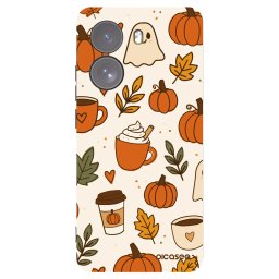 Fekete szilikon tok az alábbi mobiltelefonokra Xiaomi Poco X7 - Fall vibes