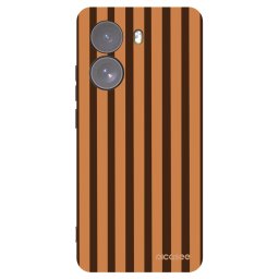 Fekete szilikon tok az alábbi mobiltelefonokra Xiaomi Poco X7 - Caramel lines