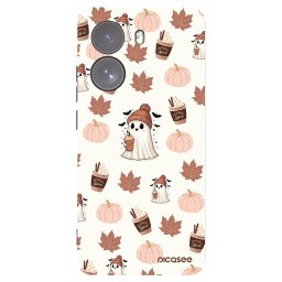 Fekete szilikon tok az alábbi mobiltelefonokra Xiaomi Poco X7 - Pumpkin spice