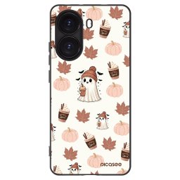Fekete szilikon tok az alábbi mobiltelefonokra Xiaomi Poco X7 Pro 5G - Pumpkin spice
