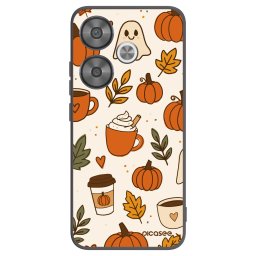 Fekete szilikon tok az alábbi mobiltelefonokra Xiaomi Poco F6 - Fall vibes