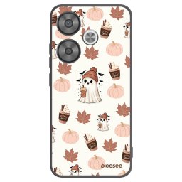 Fekete szilikon tok az alábbi mobiltelefonokra Xiaomi Poco F6 - Pumpkin spice