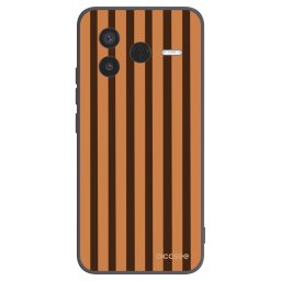 Fekete szilikon tok az alábbi mobiltelefonokra Xiaomi Poco F7 Pro 5G - Caramel lines