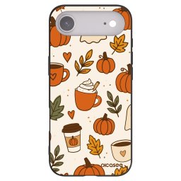 Fekete szilikon tok az alábbi mobiltelefonokra Apple iPhone Air - Fall vibes