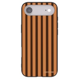 Fekete szilikon tok az alábbi mobiltelefonokra Apple iPhone Air - Caramel lines