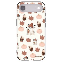 Fekete szilikon tok az alábbi mobiltelefonokra Apple iPhone Air - Pumpkin spice