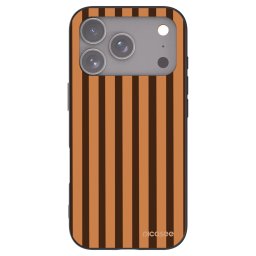 Fekete szilikon tok az alábbi mobiltelefonokra Apple iPhone 17 Pro - Caramel lines