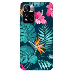 Fashion Case Xiaomi Redmi Note 11 Pro - Pink Monstera