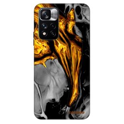 Fashion Case Xiaomi Redmi Note 11 Pro - Black Gold