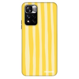 Fashion Case Xiaomi Redmi Note 11 Pro - Lines lemon