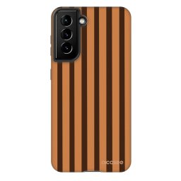 Fashion Case Samsung Galaxy S21 5G G991B - Caramel lines