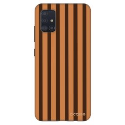 Fashion Case Samsung Galaxy A51 A515F - Caramel lines