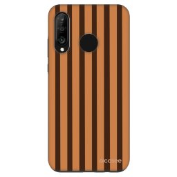 Fashion Case Huawei P30 Lite - Caramel lines