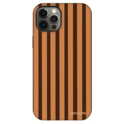 Fashion Case MagSafe Apple iPhone 12 - Caramel lines