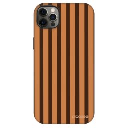Fashion Case MagSafe Apple iPhone 12 Pro Max - Caramel lines
