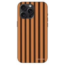 Fashion Case MagSafe Apple iPhone 15 Pro Max - Caramel lines