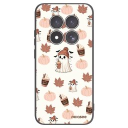 Fekete szilikon tok az alábbi mobiltelefonokra Xiaomi Redmi Note 15 Pro 4G - Pumpkin spice