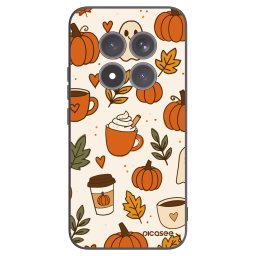 Fekete szilikon tok az alábbi mobiltelefonokra Xiaomi Redmi Note 15 Pro+ - Fall vibes
