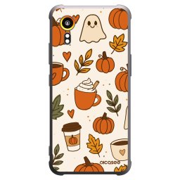 Fekete szilikon tok az alábbi mobiltelefonokra Samsung Galaxy XCover 7 - Fall vibes