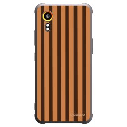 Fekete szilikon tok az alábbi mobiltelefonokra Samsung Galaxy XCover 7 - Caramel lines