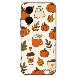 Fekete szilikon tok az alábbi mobiltelefonokra Xiaomi Poco X8 Pro - Fall vibes