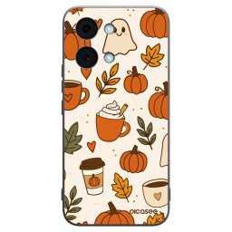 Fekete szilikon tok az alábbi mobiltelefonokra Xiaomi Poco X8 Pro Max - Fall vibes