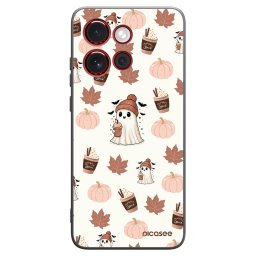 Fekete szilikon tok az alábbi mobiltelefonokra Motorola Edge 60 Neo 5G - Pumpkin spice