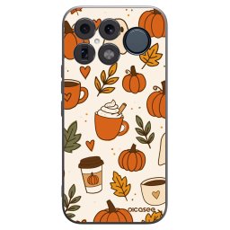 Fekete szilikon tok az alábbi mobiltelefonokra Xiaomi Poco F8 Ultra - Fall vibes