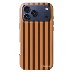 Fashion Case MagSafe Apple iPhone 18 Pro Max - Caramel lines