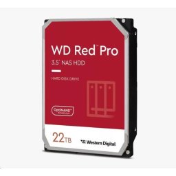 WD RED Pro NAS WD221KFGX 22TB SATAIII/600 512MB gyorsítótár, 265 MB/s, CMR