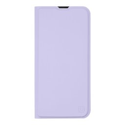 OBAL:ME SmoothTouch Samsung Galaxy A27 flip tok kártyatartóval, mágneses záródás, lila