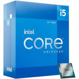 Intel Processzor Core i5 LGA1700 3,30GHz 18MB Core i5-12600 box CPU PN: BX8071512600