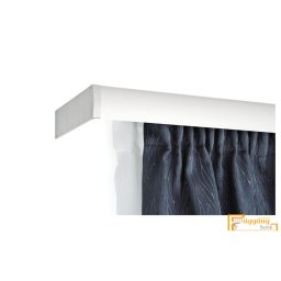 (9 szín 16 méret) DecoLino Design mennyezeti karnis szett (6méter) - Fehér