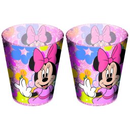 2 db Minnie egér pohár, műanyag 285 ml BPA Mentes