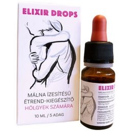 Elixir Drops vágyfokozó cseppek hölgyeknek, 10ml/5adag