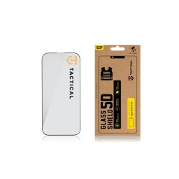 Tactical Glass Shield 5D Apple iPhone 16 Pro / 17 kijelzővédő üvegfólia, fekete