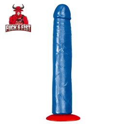 Dick Trainer Dildó Realisztikus, leszedhető tapadókorong 32x5,5 cm kék-piros