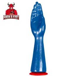 Dildó Kéz- és alkarformás 38 cm kék