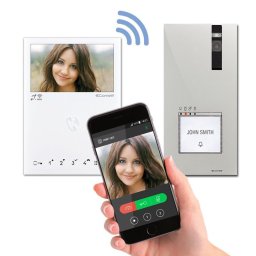 Comelit 8451V - 2-vezetékes többlakásos audio, video kaputelefon szett